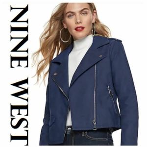 Nwt nine west moto jacket